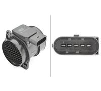 HELLA Mass air flow sensor 8ET 009 142-331 MERCEDES-BENZ: C-Class Coupe, C-Class Saloon, C-Class T-modell