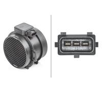 HELLA 8ET 009 142-341 Air Mass Sensor - 3-pin connector - Pipe-neck