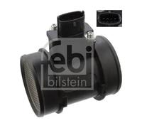 Air flow meter with housing 105776 FEBI BILSTEIN for OPEL ZAFIRA B Box Body/MPV