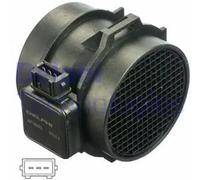 Air flow meter with housing AF10253-12B1 DELPHI for LAND ROVER DISCOVERY Mk II