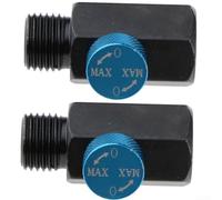Air Flow Regulator Control Compressed Air Pressure Valve Tool Set of 2, 14 inch, NPT Connector