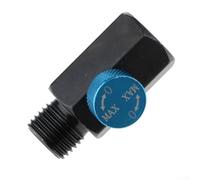 Air Flow Regulator Control Tool 1/4 Inch for NPT Steel Compressed Air Pressure Valve for Pneumatic Tools, Inline Air Adjustment Switch with 0.75x1.46