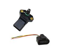 Air Flow Sensor Meter Intake Pipe 3 Bar Manifold Pressure MAP Sensor Fit For AUDI A2 A3 A4 A5 A6 A8 Q5 Q7 TT S5 S6 S8 1.4l 1.9 2.0 3.0 2.7 Tdi 038906051C(Sensor and Plug)