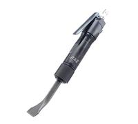 Air Flux Chipper 10inch Long Pneumatic Metal Rust Romover Straight Shank Scraper Brake Scaling Hammer Car Repair Flat Chisel(1pc JT-F2)
