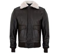 Air Force A2 Cowhide Bomber Jacket-Montreal Infinity Leather Brown XXXL