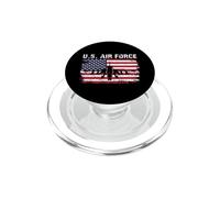 Air Force Birthday Gift Military Retirement Gift Men Women PopSockets PopGrip for MagSafe