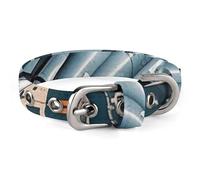 Air Force Fighter Jet Dog Collar Adjustable Soft and Comfortable Puppy Collars with Metal Buckle Pet Collar for Small Medium Pet
