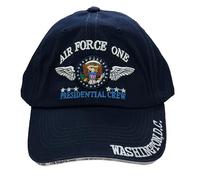 Air Force One Presidential Crew Baseball Hat, Navy, One size