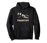Air Force Veteran F-4 Phantom Fighter Jet Airplane Pilot F4 Pullover Hoodie