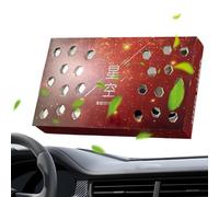 Air Freshener Car - Auto Solid Refreshener | Natural Aromatherapy Fragrance 180g for Desk Gym Locker Closet RV Car Interior Baby Nursery