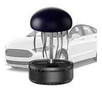 Air Freshener for Car, Jellyfish Shape Solar Powered Rotating Air Purifier, Interior Accessories, Perfume Decoration, Odour Eliminator for Camping, Business, Travel, Commuting, City Parking