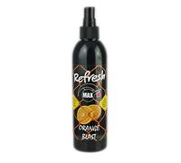 Air Freshener Max Refresh Super Strength Fragrance - 250ml Atomizer Spray (Orange)