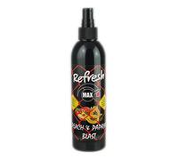 Air Freshener Max Refresh Super Strength Fragrance - 250ml Atomizer Spray | Peach & Papaya Fragrance - Each spray lasts for longer than you’d ever imagine. Highly effective odour neutraliser