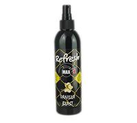 Air Freshener Max Refresh Super Strength Fragrance - 250ml Atomizer Spray | Vanilla Fragrance - Each spray lasts for longer than you’d ever imagine. Highly effective odour neutraliser