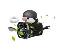Air Freshener Outlet Clips - Rotating Propeller, Wheel Design, Compact Vent Mount Body, Odour Neutralising Core, Portable Mini Diffuser Attachment | Morning Traffic Jam Road Trip Delivery Rout Use