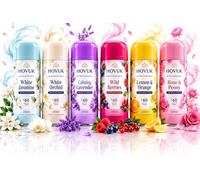Air Freshener Refill 250ml Spray Bundle 6x (1x for Each) Automatic Dispenser Units Floral Fruity and Citrus Aerosol, Room Fragrance UP to 60 Days Suitable for Home Office Bedroom and Washroom Use