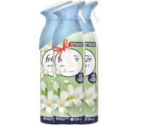 Air Freshener Spray with Advanced OdourClear Technology, 3 Pack Tough Odour Eliminator, Long-Lasting Home Fragrance for Pets, Bathroom & Household Use - White Jasmine