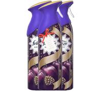 Air Freshener Spray with Advanced OdourClear Technology, 3 Pack Tough Odour Eliminator, Long-Lasting Home Fragrance for Pets, Bathroom & Household Use - Sugar Plum