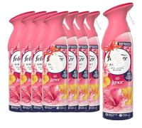 Air Freshener Spray with Advanced OdourClear Technology, 8 Pack Tough Odour Eliminator, Long-Lasting Home Fragrance for Pets, Bathroom & Household Use - Sparkling Bloom