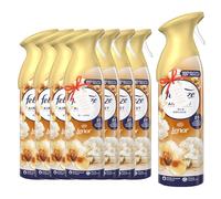 Air Freshener Spray with Advanced OdourClear Technology, 8 Pack Tough Odour Eliminator, Long-Lasting Home Fragrance for Pets, Bathroom & Household Use - Gold Orchid