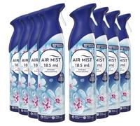 Air Freshener Spring Awakening Air Mist Spray 185ml x8 Natural Propellant - 2in1 Odour Eliminator & Room Freshener - Water Based Formula - Long Lasting Light Fine Mist