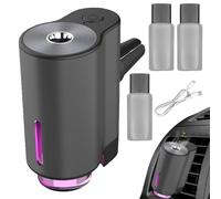 Air Freshener Vent Clip, Vent Oil Diffuser Clip - Rechargeable Smart Car Air Outlet Oil Diffuser | Improve Car Atmosphere Spray