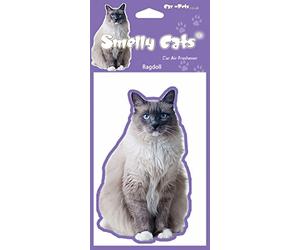 Air Fresheners Ragdoll Cat Gift - 2 x Delightful hanging Car