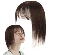 Air Fringe Bangs | Fake Hairpiece Forehead Bangs For Wispy Bangs | Women Hair Styling Bangs For Dates, Daily Commuting, Performance, Outgoing