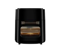 Air Frye Food essentials and family helpers Intelligent Oil-free r Visual Oven French Fries Machine 220V 110V USA EU 1500W Fried Chicken Machine Smart assistant Enjoy life (Color : Black, Size : EU)