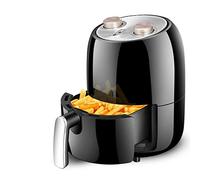 Air Frye Oil-Free r, Healthy Cooking Toaster Oven Turbo Broilers French Fries, Onion Rings, Convection Power Air Oven 2 Qt, Black Stabilize