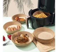 Air Frye Paper base Moulde Disposable Biodegradable 20x24cm Pack 120 Algon