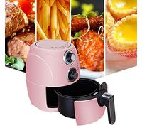 Air Frye r,Fries Machine Household Small Capacity Fully Automatic Intelligent No Fuel Electric Fryer Oven,2.5L/3.5L,Pink,3.5L Stabilize