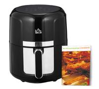 Air Fryer 1300W 4L with Rapid Air Circulation Timer and Nonstick Basket