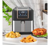 Air Fryer 1700W 6.5L with Digital Display Timer for Oil Less or Low Fat Cooking