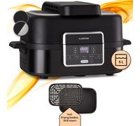Air Fryer 4.5 L Healthy Frying Oven Cooker Grill Basket Baking Dehydrator Black
