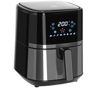 Air Fryer 4.5L 1500W Digital Display Rapid Air Circulation Timer Nonstick Basket