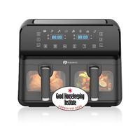 Air Fryer | 9L Digital Dual Drawer Air Fryer | Timer & 8 Preset Modes | PureMate