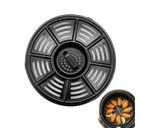 Air Fryer Accessories Compatible for Ninja AF100UK 3.8L 4 in 1 AF160UK 5.2L 6 in 1 AF150, 8.2 in Round Air Fryer Accessories Grill Pan Rack Grill Plate, Replacement Parts Tray Rack Dishwasher Safe