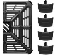 Air Fryer Accessories for Cuisinart 6QT AIR-200 Air Fryer Oven, 4 PCS Rubber Bumper Silicone Air Fryer Rubber Feet Replacement Parts Tabs Tips