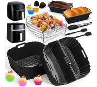 Air Fryer Accessories for Russell Hobbs XXL 8L 8.3L - Silicone Air Fryer & Grill Mould for Russell Hobbs, Cake Bread Mould Etc. Russell Hobbs Hot Air Fryer Reusable Accessories Customized Accessories