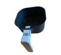 Air Fryer Baking Basket，Compatible For Philips HD9270 HD9280 Frying Basket Frame Black Handle Accessory(B)
