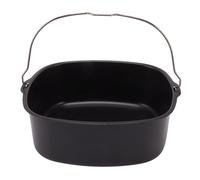 Air Fryer Baking Pan 7 Inch Square Cake Pan with Handle | Pizza Form, Bread Preparation, Cake Making, Side Grip, 7 Inch Size, Material Unspecified, Appliance Compatible
