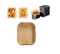 Air Fryer Baking Paper Liners 100PCS Suitable for Ninja Double Stack XL 9.5L SL400UK, Disposable Baking Paper Liners Accessories