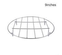 Air Fryer Baking Tray Rack Single Layer Grill Rack Made with Stainless Steel for Steaming and Grilling Various Foods (9 inches)