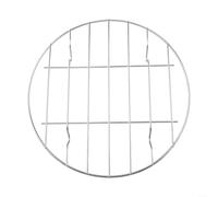Air Fryer Baking Tray Rack Single Layer Grill Rack Made with Stainless Steel for Steaming and Grilling Various Foods (10 inches)