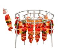 Air Fryer Barbecue Rack - Air Fryer Meat Skewers,Household Oven Grilling Skewers for Home Kitchen Cooking Enthusiasts Recipe Developers Meal Planners Indoor