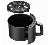 Air Fryer Basket and Cripser Plate for Ninja AF161,Accessories for Ninja AF161 Air Fryer,5.5QT Replacement Basket,Non-Stick Replacement Parts