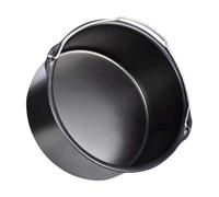 Air Fryer Cake Barrel | Pizza Bread Baking Pan for Fryers,Food-Grade Cooking Gadget Kitchen Appliance Accessories for Egg Tarts Pizza Chiffon Pastries Foods
