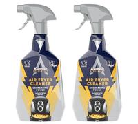 Air Fryer Cleaner Spray with Baking Soda - 750ml x 2 | Heavy-Duty Degreaser for Air Fryers, Ovens & Kitchen Surfaces | Fast-Acting, Grease-Cutting Formula | Surface Safe, No Harsh Scrubbing