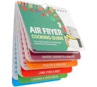 Air Fryer Cooking Guide, Air Fryer Recipe Book Magnets Cooking Guide Booklet, Magnetic Keto Food Guide, Quick and Easy Air Fryer Cookbook for Cooking